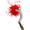 Halloween Knife Blood