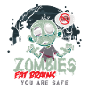 Zombies Eat Brains You're Safe