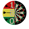 180 dartboard darts tshirt