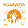 Halloween Zombie Hand Cemetery