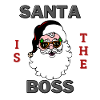 Santa is the Boss