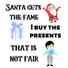 Santa gets the fame