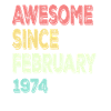 Awesome since February 1974