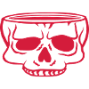 Skull Cup Cartoon Skull