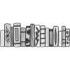 Graue Pastellbücher