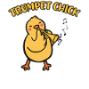 Trompettiste Fille Poulet