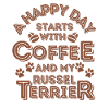 Russel Terrier Café pour chiens