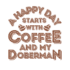 Doberman Coffee Dog Cafe