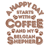 Belgian Shepherd Coffee Dog Cafe