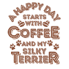 Silky Terrier Coffee Dog Cafe