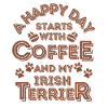 Irish Terrier Coffee Dog Cafe