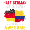 Moitié allemand moitié colombien