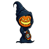 Mystical Witch Pumpkin Halloween