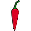 Hot peppers vegetables vegan