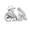 Zookeeper Retro Zoologist Gift