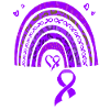 Premature Birth Conscious Purple Bow