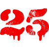 25 Zahl Symbol