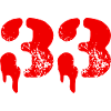 33 Symbole numérique