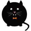 Chonky Halloween Cat
