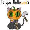 Chat d’Halloween