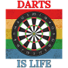 Darts is life tshirt