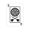 Queen of darts tshirt