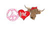Peace Love Highland Cows