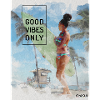 Beach Surfer Girl – Positive Vibes