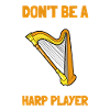 Harp Player Musician Musical Harpist