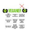 BINGO BULLSHIT VEGANER VEGAN