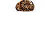 Ball Python Geometrischer moderner Schlangenwärter