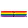 Peace Design with Rainbow Flag - LGBT