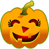Halloween Pumpkin - Smiling