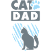 Cat dad. Sign