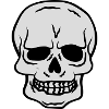 Horreur Halloween Skull Design