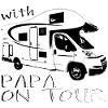 with Papa on Tour