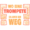 Spruch Trompete
