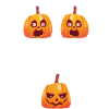 3 pumpkins