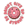 Donut abandonne Donut kawaii