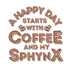 Sphynx Cat Coffee Cafe