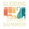 Gliding through summer zipline
