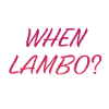 WHEN LAMBO REDLIGHTS