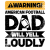 Warning Screaming - American Soccer Father