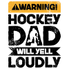 Scream Warning - Hockey Dad