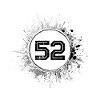52 Zahl Klecks