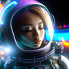 L’astronaute par Death Beetle