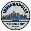 Indianapolis Skyline County Town