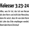 Bibelverse Kolosser