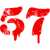 Symbole numérique 57