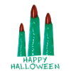 halloween,doigt,joyeux halloween,doigts verts,